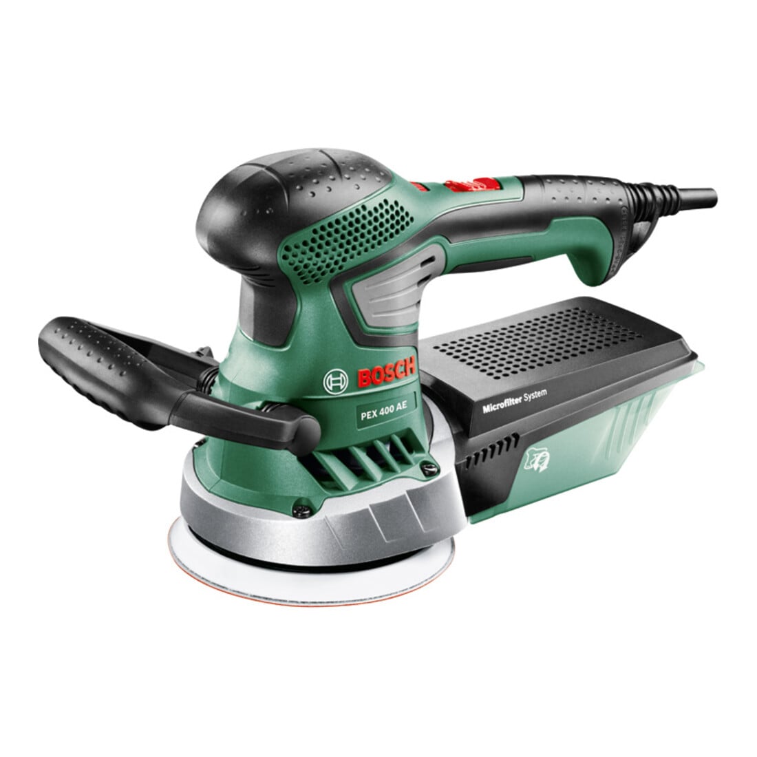 Bosch Levigatrice rotorbitale PEX 400 AE, Paper Assistant
