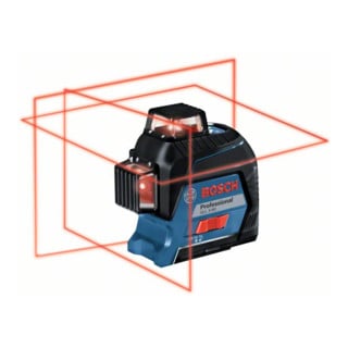 Bosch ligne laser GLL 3-80 avec 4 x 1,5 V LR6 batterie