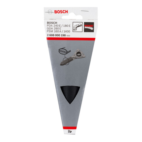 Bosch Linguetta abrasiva ovale per smerigliatrice triangolare