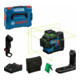 Bosch Linienlaser GLL 12V-100-33 CG con 1 x Batteria GBA 12V 2.0Ah in L-BOXX-1