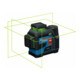 Bosch Linienlaser GLL 12V-100-33 CG met 1 x accu GBA 12V 2.0Ah in L-BOXX-2