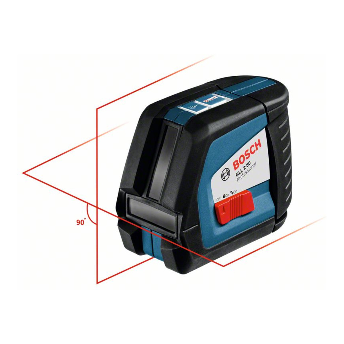 Bosch Linienlaser GLL 2-50 mit Baustativ BT 150