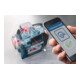 Bosch Linienlaser GLL 3-80 C mit 1 x 2,0 Ah Li-Ion Akku Laser-Empfänger LR 7 L-BOXX-2