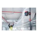 Bosch Linienlaser GLL 3-80 C mit 4 x 1,5-V-LR6-(AA)-Batterien Akku-Adapter