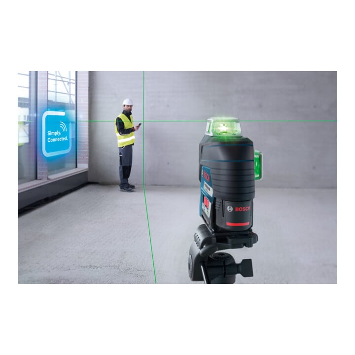 Bosch Linienlaser GLL 3-80 CG Solo Version Halterung BM 1 L-BOXX