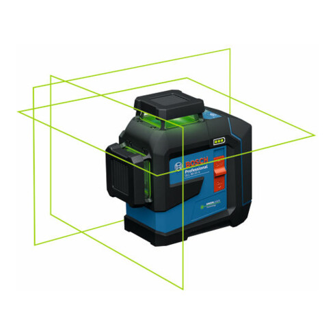 Bosch Linienlaser GLL 80-33 G, BA 3.7V 3.0Ah XL + USB-C®-Kabel im Handwerkerkoffer