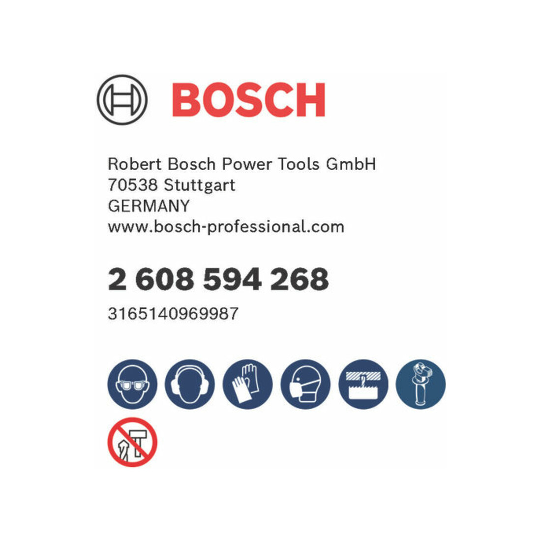 Bosch Lochsäge mit Kegelsenker 68 mm