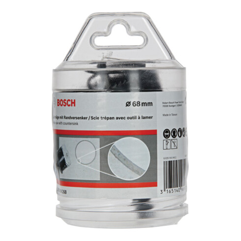 Bosch Lochsäge mit Kegelsenker 68 mm