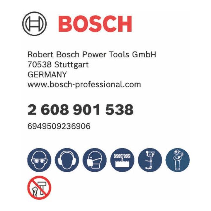 Bosch Lochsäge PRO Multi Material 114mm mit Gewinde