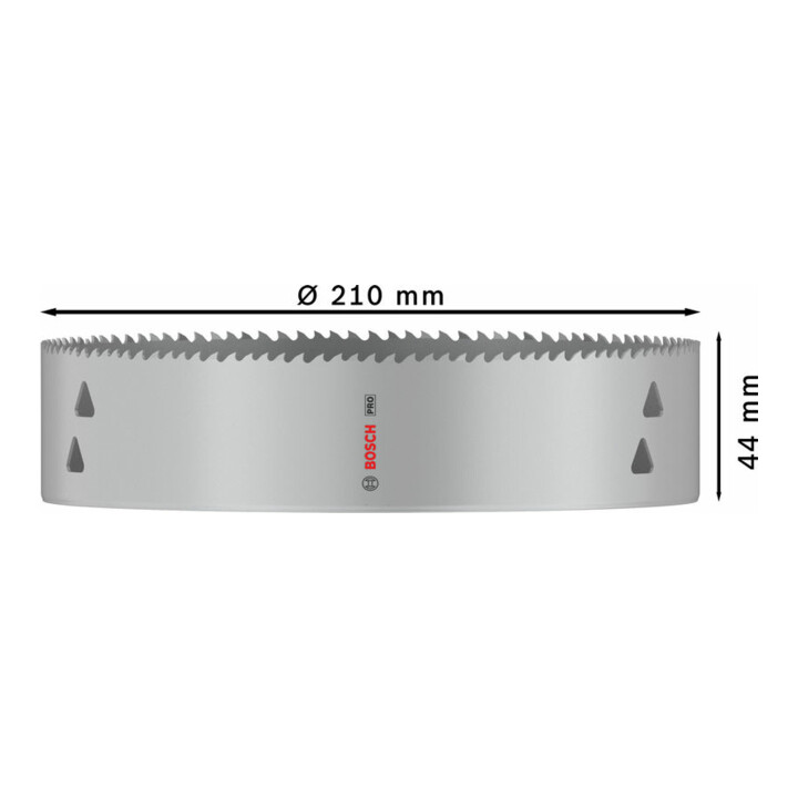 Bosch Lochsäge PRO Multi Material 210mm mit Gewinde