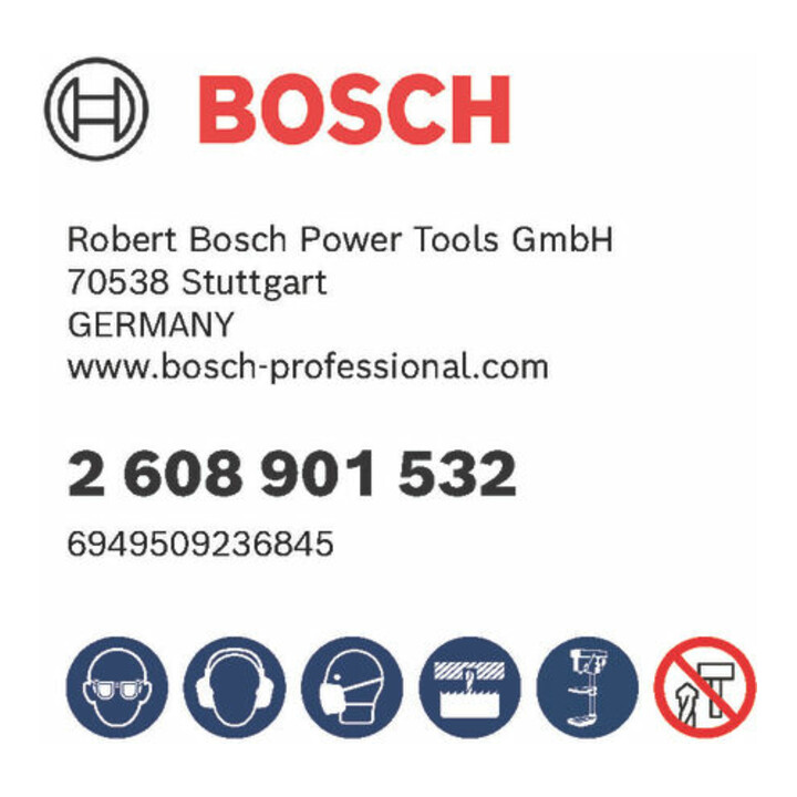 Bosch Lochsäge PRO Multi Material 95mm mit Gewinde