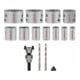 Bosch Lochsäge PRO Multi Material Q-Lock Halter-Set 15-tlg.