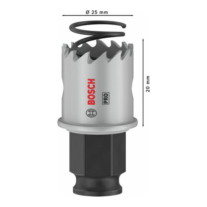 Bosch Lochsäge PRO Sheet Metal PC Plus 25mm