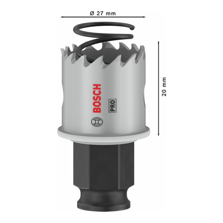 Bosch Lochsäge PRO Sheet Metal PC Plus 27mm
