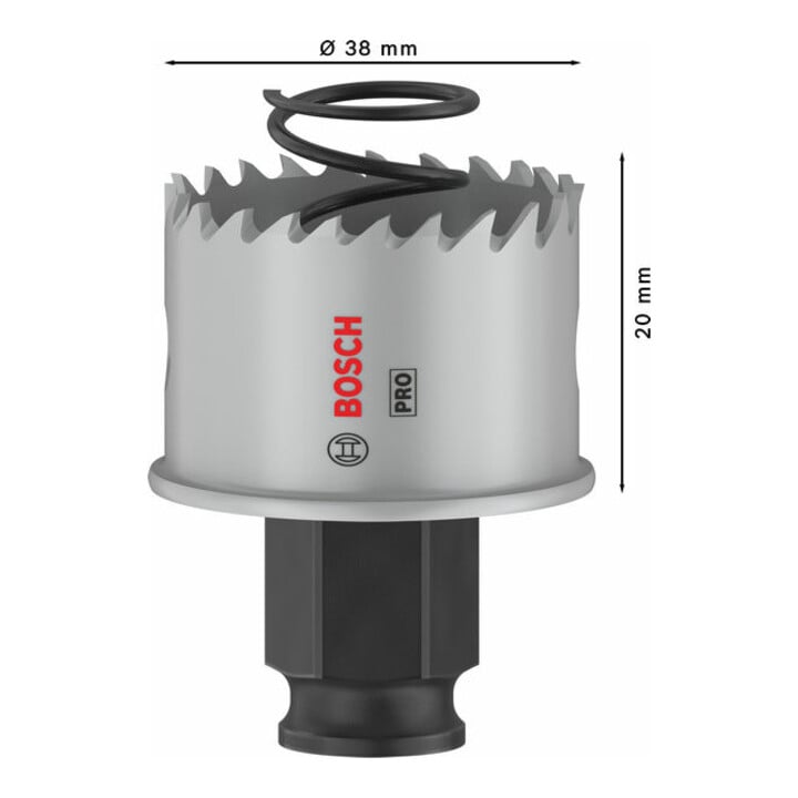 Bosch Lochsäge PRO Sheet Metal PC Plus 38mm