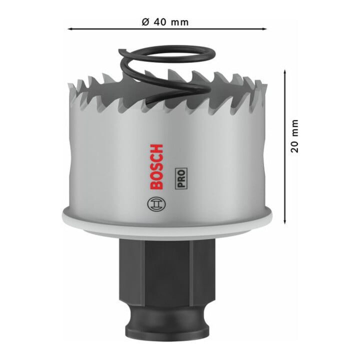 Bosch Lochsäge PRO Sheet Metal PC Plus 40mm