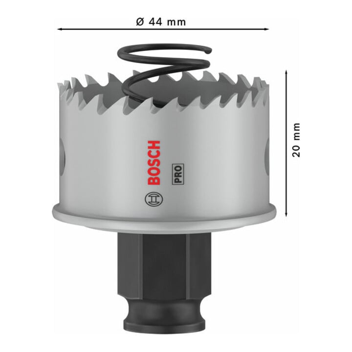 Bosch Lochsäge PRO Sheet Metal PC Plus 44mm