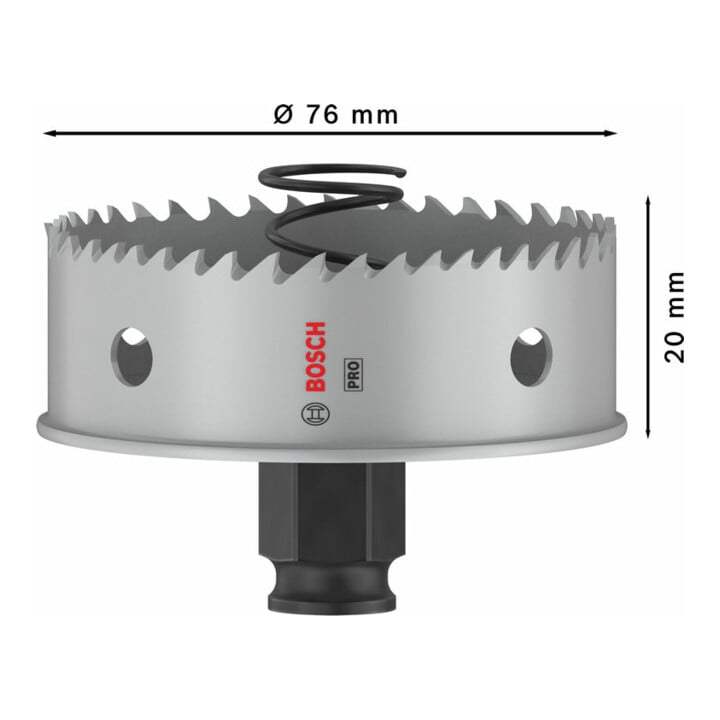 Bosch Lochsäge PRO Sheet Metal PC Plus 76mm