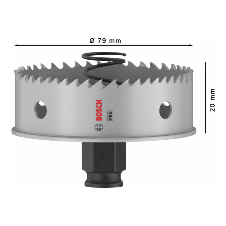 Bosch Lochsäge PRO Sheet Metal PC Plus 79mm