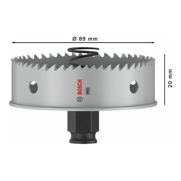Bosch Lochsäge PRO Sheet Metal PC Plus 89mm
