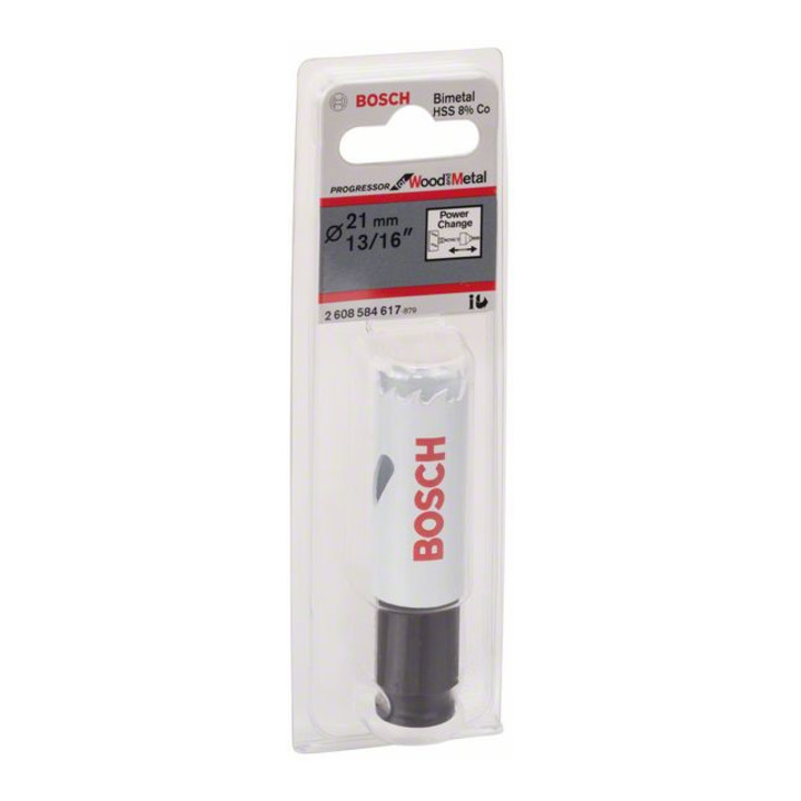 Bosch Lochsäge Progressor for Wood and Metal 21 mm 13/16"