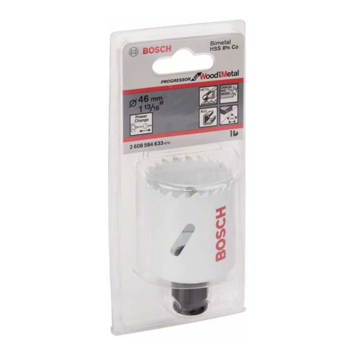 Bosch Lochsäge Progressor for Wood and Metal 46 mm 1 13/16"