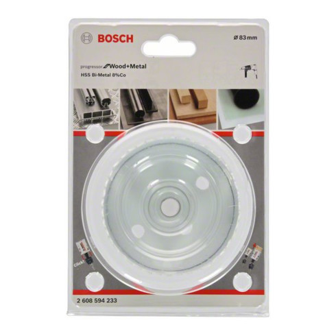 Bosch Lochsäge Progressor for Wood and Metal 83 mm