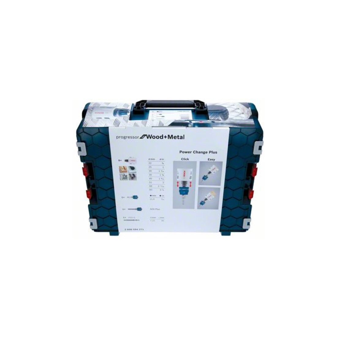 Bosch Lochsägen-Set, for Wood&Metal, 11-teilig, Durchmesser: 22 - 83 mm