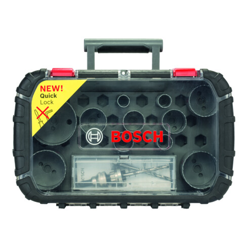 Bosch Lochsägen-Set HSS-Bimetall Elektriker 22 - 65 mm