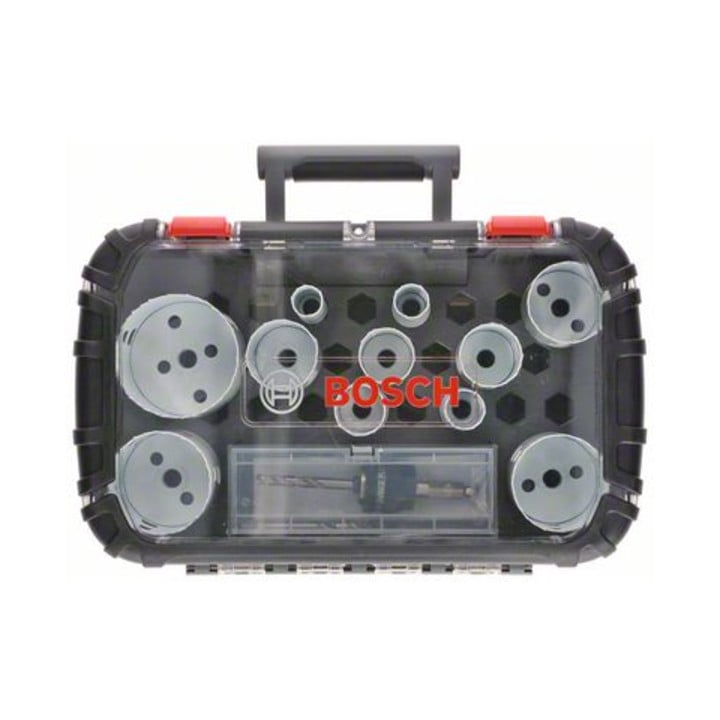 Bosch Lochsägen-Set Progressor for Wood and Metal 14-teiliges Universalset 20-76 mm