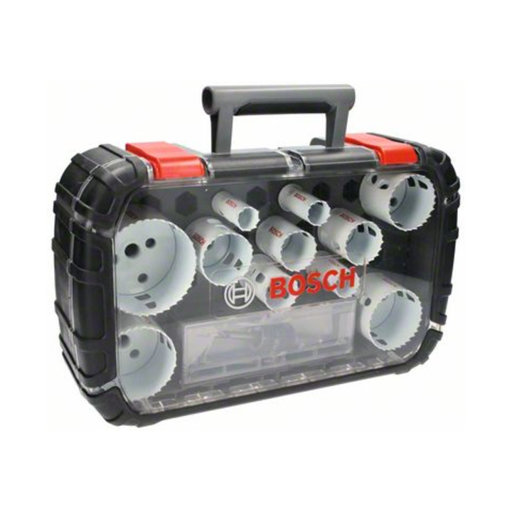 Bosch Lochsägen-Set Progressor for Wood and Metal 14-teiliges Universalset 20-76 mm