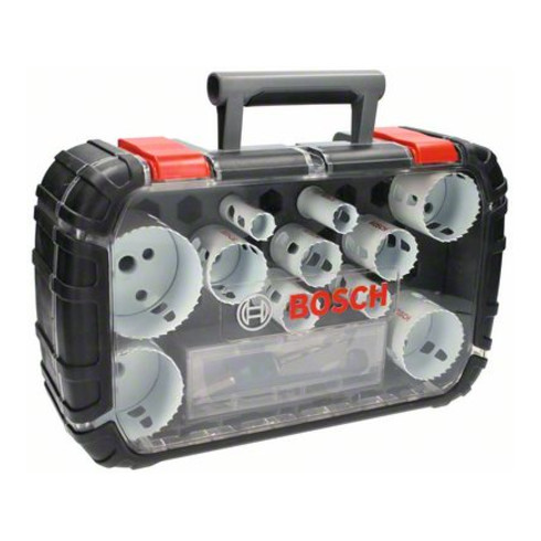 Bosch Lochsägen-Set Progressor for Wood and Metal 14-teiliges Universalset 20-76 mm