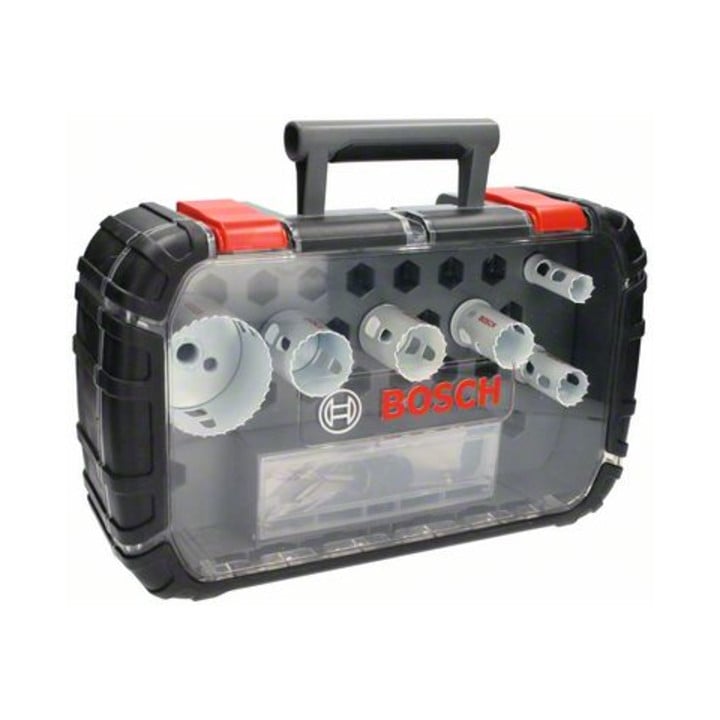Bosch Lochsägen-Set Progressor for Wood and Metal 9-teiliges Elektrikerset 19-68 mm