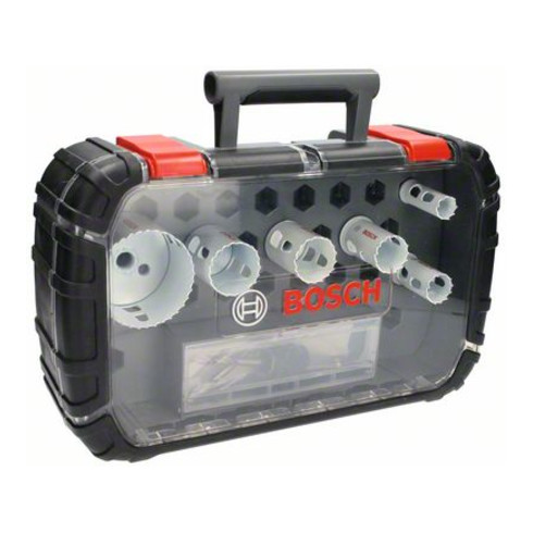 Bosch Lochsägen-Set Progressor for Wood and Metal 9-teiliges Elektrikerset 19-68 mm