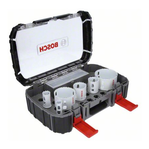 Bosch Lochsägen-Set Progressor for Wood and Metal 9-teiliges Elektrikerset 19-83 mm