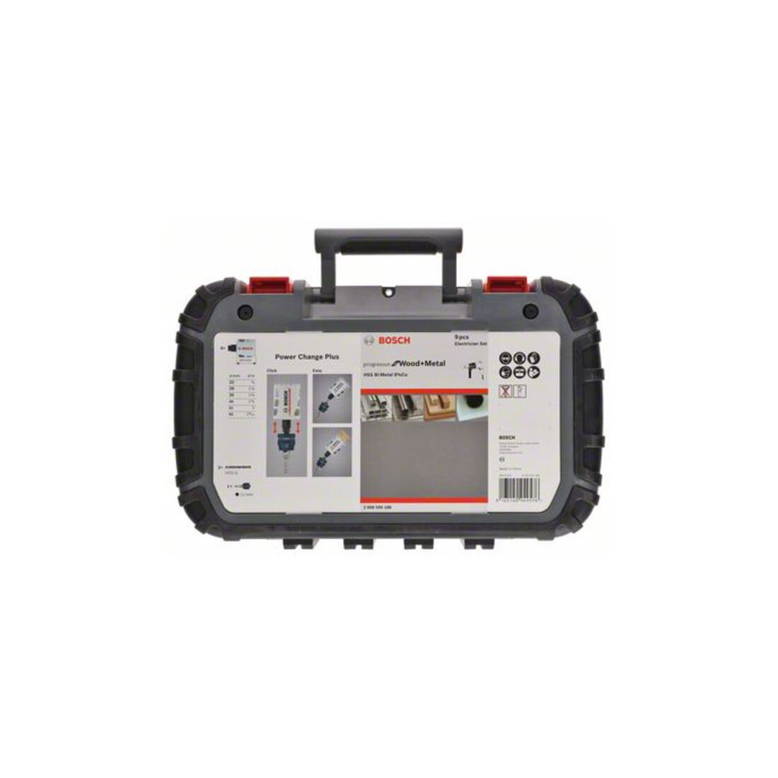Bosch Lochsägen-Set Progressor for Wood and Metal 9-teiliges Elektrikerset 22-64 mm