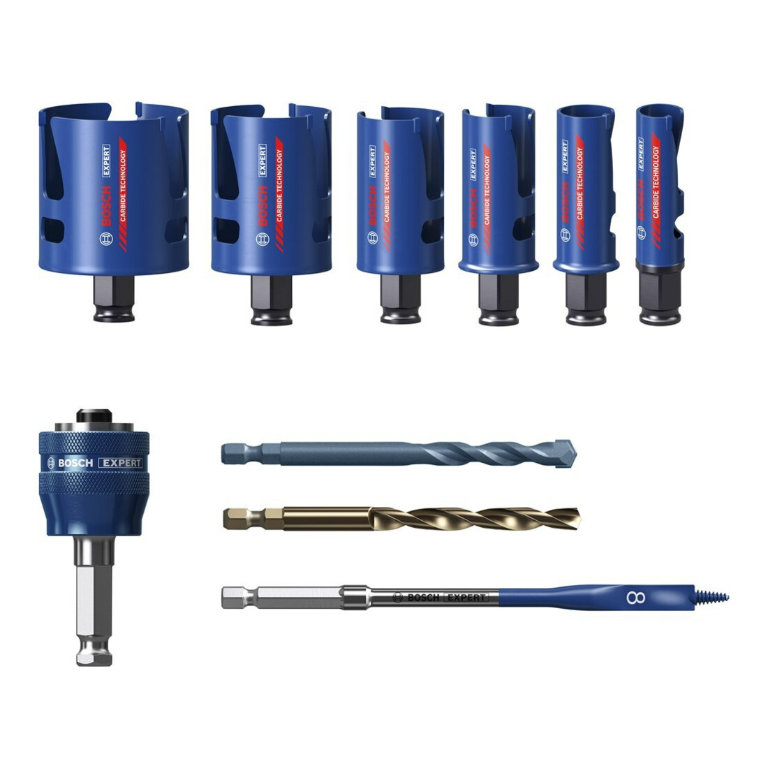 Bosch Lochsägenset Electrician 10 tlg. 20-64mm Construction Material EXPERT