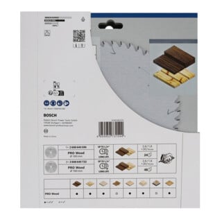 Bosch Lot promo 3 pièces, 160 mm Pro Wood