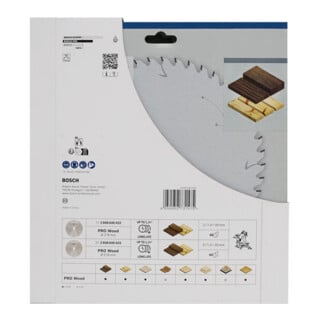 Bosch Lot promo 3 pièces, disque Pro Wood 216 mm