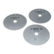 Bosch Lot promo 3 pièces, disque Pro Wood 216 mm