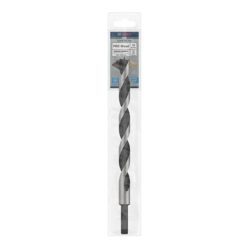 Bosch machine houtboor M-punt 16 x 250 mm d 10 mm
