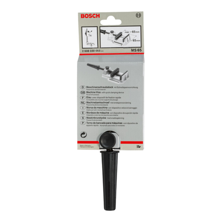 Bosch machinebankschroef MS 65 80 mm 65 mm 65 mm