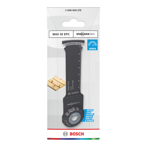 Bosch MAII 32 EPC Holz Tauchsägeblatt, Starlock, 32 x 80 mm