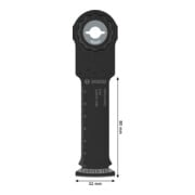 Bosch MAII 32 EPC Lama per sega a immersione legno, Starlock, 32 x 80 mm, TU25-5