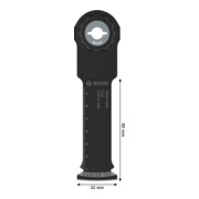 Bosch MAII 32 EPC Lame de scie plongeante bois, Starlock, 32 x 80 mm-5
