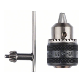 Bosch Mandrino per trapano a corona dentata fino a 10mm 0,5 - 6,5mm 3/8" - 24