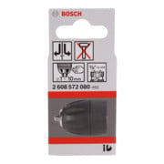Bosch Mandrino rapido fino a 10mm D: da 1 a 10mm A: 3/8" - 24-3