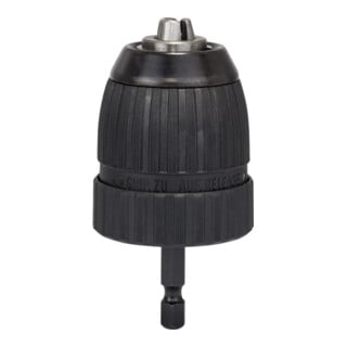 Bosch Mandrino rapido fino a 10mm da 1 a 10mm 1/4" fino a 6k