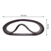 Bosch Manicotto abrasivo EXPERT N470 per satinatura, 100x290mm 90mm medio, 10pz.-4
