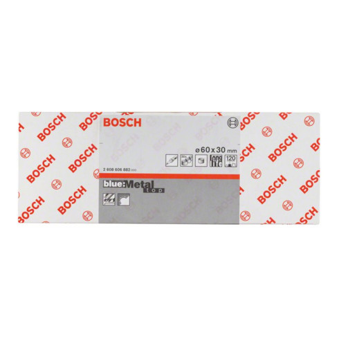 Bosch Manicotto abrasivo X573 per metallo, Ø60mm 30mm 120